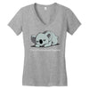 professional naplete Women's V-Neck T-Shirt