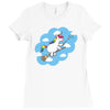 unicorn magic Ladies Fitted T-Shirt