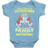 mess with me i'll fight back Baby Onesie