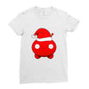 mooncake christmas santa parody Ladies Fitted T-Shirt