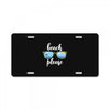 Beach Please License Plate