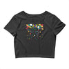 Flying Paper Planes Crop Top