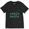 Snack Queen V-Neck Tee