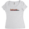 sushi sampler Women's Triblend Scoop T-shirt