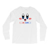 kirby gamer geek snes Long Sleeve Shirts