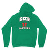 size matters Unisex Hoodie