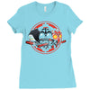 power villains Ladies Fitted T-Shirt