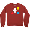 clean bandit shapes geometric Crewneck Sweatshirt