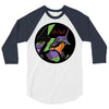 neon genesis evangelion   eva o1 3/4 Sleeve Shirt