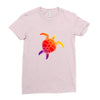 Sea Turtle Ladies Fitted T-Shirt