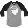 chicken butt 3/4 Sleeve Shirt