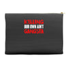 killing our own aint gangsta Accessory Pouches