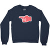 look late Crewneck Sweatshirt
