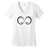 googly eyes Women's V-Neck T-Shirt