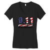 9.11 Patriot Day We Will Never Forget Women's V-Neck T-Shirt