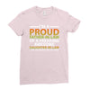 i'm a proud father in law Ladies Fitted T-Shirt