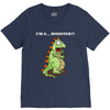 oh no monster V-Neck Tee