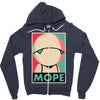 mope around Zipper Hoodie