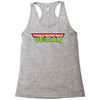 ninja turtles parody vegan Racerback Tank