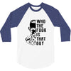 Who the Fook Is That Guy, McGregor VS Alvarez 3/4 Sleeve Shirt