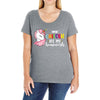 My Unicorn Ate My Homework Ladies Curvy T-Shirt
