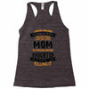 Super Cool Mom Of A Freaking Awesome Granddaughter Racerback Tank