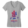 world cup Women's V-Neck T-Shirt
