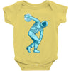 astronaut discus throwing Baby Onesie