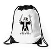 you shall not pass go Drawstring Bags
