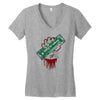 zombies soylent green Women's V-Neck T-Shirt