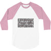 i love the smellof burnt rubber 3/4 Sleeve Shirt