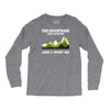 the mountains are calling Long Sleeve Shirts