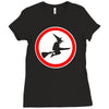 kein weg f&uuml;r hexen fun Ladies Fitted T-Shirt