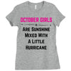 October Girls Ladies Fitted T-Shirt