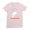 moby fail Ladies Fitted T-Shirt