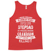 Super Cool Stepdad Of A Freaking Awesome Grandson Tank Top