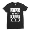 bars to the stars Ladies Fitted T-Shirt