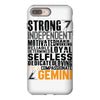 Strong Independent Motivated Gemini iPhone 8 Plus