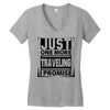Just One More Traveling I Promise Women's V-Neck T-Shirt