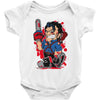 evil cartoon Baby Onesie