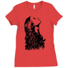 flower girl Ladies Fitted T-Shirt