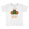 i'd rather be drinking pumpkin spice Toddler T-shirt