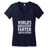 best farter Women's V-Neck T-Shirt