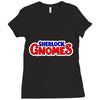 Sherlock Gnomes Ladies Fitted T-Shirt