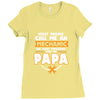 most people call me a mechanic Ladies Fitted T-Shirt