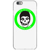 misfits fiend club green punk rock indie iPhone 6/6s Case