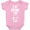 eat drink and b Baby Bodysuit