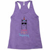 i choose to be a unicorn Racerback Tank