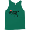 t rex skeleton santa claus Tank Top