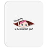 November Peeking Out Baby Girl Mousepad